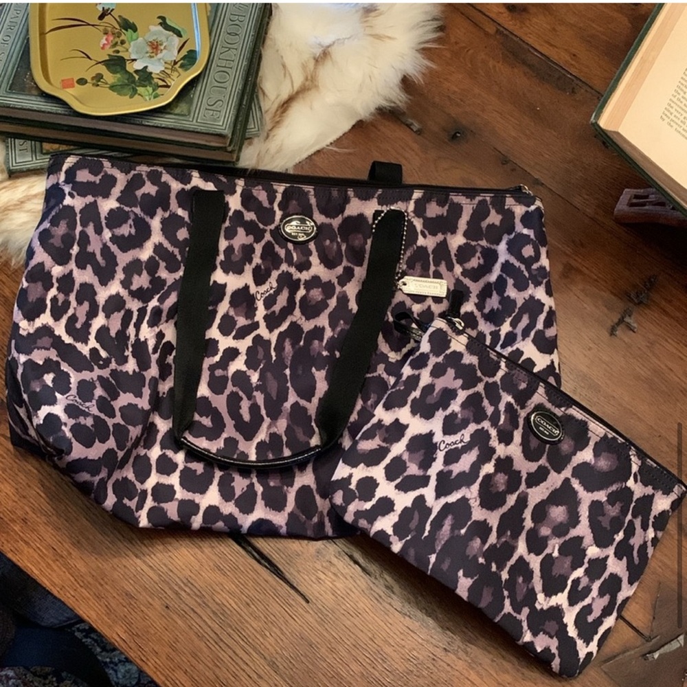 Coach Tote with Pouch - Mint Condition